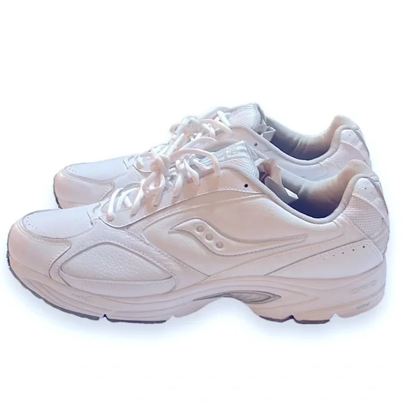Saucony Grid Omni Walker White Shoes Men’s Size 15, XT 900, Brand New! - Picture 2 of 11